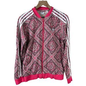 Adidas Originals Girls Superstar Stained Glass Full‎ Zip Track Jacket XL